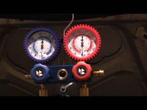 how to read a c manifold gauge set