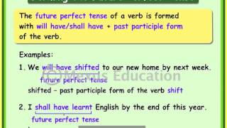 Verbs: Future Perfect Tense