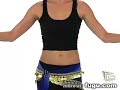 how to do a bellydance hip raise