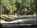 BUB Seven True Dual Exhaust System for 2009 Harley FLH