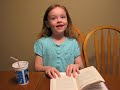 5 Year Old Sarah reads Seth Godin's 'Purple Cow'