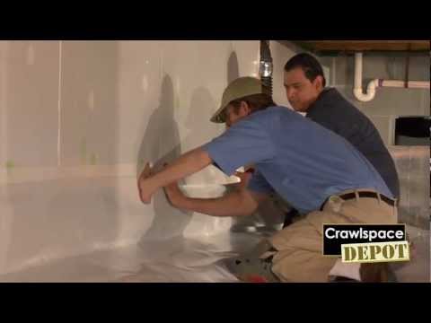 how to insulate under a crawl space