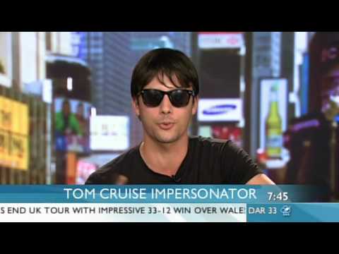impersonator - Evan Ferrante says he is on real Tom's 'radar'. Follow Sunrise on twitter twitter.com/sunriseon7.