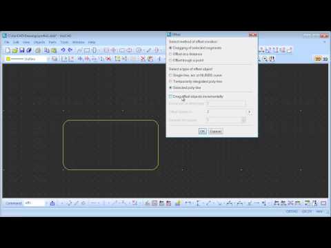 how to draw offset cam profile