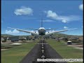 FS2004 Boeing 777 Landing at Simpang (WMKF)