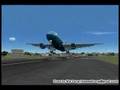 FS2004 Boeing 777 Landing at Simpang (WMKF)