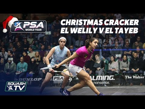 Squash: El Welily v El Tayeb - Full Match - World Champs 2018/19 -  Christmas Cracker