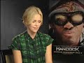 Hancock: intervista a Charlize Theron. Sottotitoli italiani. Hancock: intervista a Charlize Theron. Sottotitoli italiani.