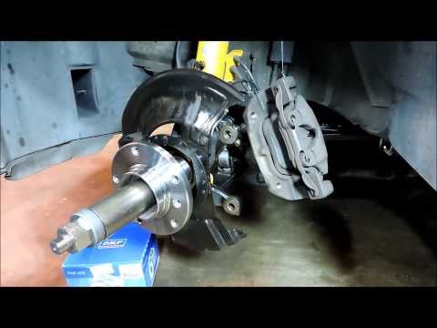 BMW E36 3 Series Front Wheel Hub Bearing Replacement