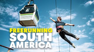 South America's Craziest Freerunning Spots w/ Jason Paul, Pasha Petkuns & Dimitris Kyrsanidis by Red Bull