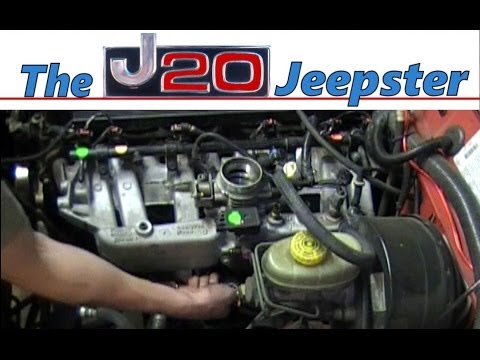 Jeepster Removing Intake Manifold on a 96 Cherokee xj