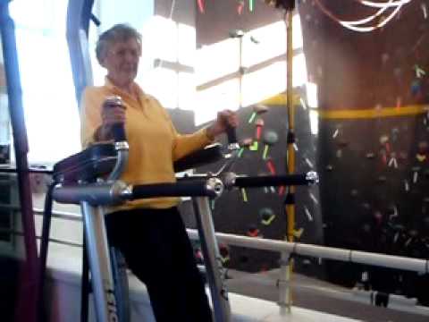 Senior Citizen healthy lifestyle fitness exercise older adult elderly women Maxine Pogreba
