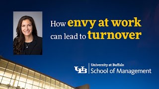 YouTube video highlighting School of Management faculty research on envy at work.