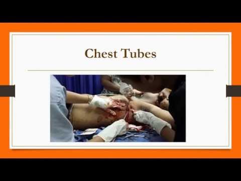 how to identify air leak in chest tube