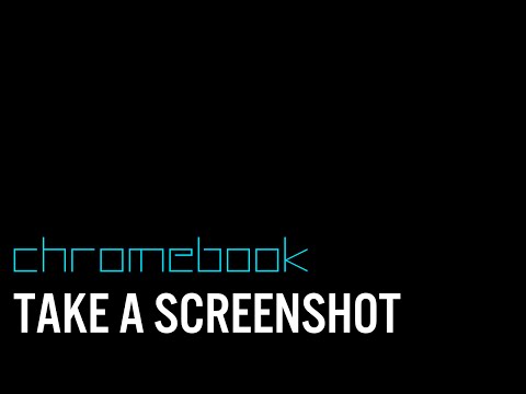 how to take a screenshot on a chromebook