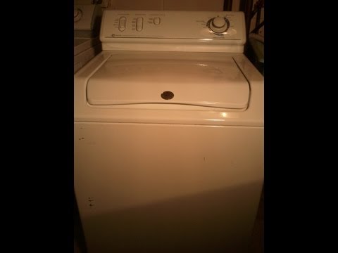 how to drain maytag washer