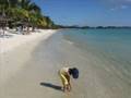 Paysage mauricien : Plage et foret
