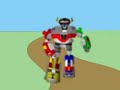 Animatio of Voltron skate/running Animatio of Voltron skate/running