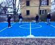 Kanacken spielen Fußball ohne Ball