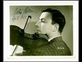 Milstein Plays Corelli's La Folia Variations