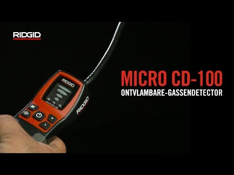 RIDGID micro CD-100 ontvlambare-gassendetector