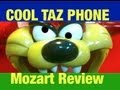 Taz Tazmanian Devil Animated Looney Tunes Phone by Toy Review by Mike Mozart on TheToyChannel.mov