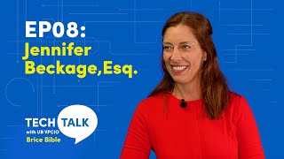 Tech Talk with UB VPCIO Brice Bible Episode 8: Jennifer Beckage, Esq. 