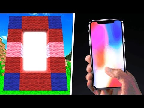 MİNECRAFT'TA IPHONE X DÜNYASI PORTALI