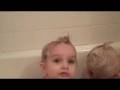 Drake + Avery in Bath Time