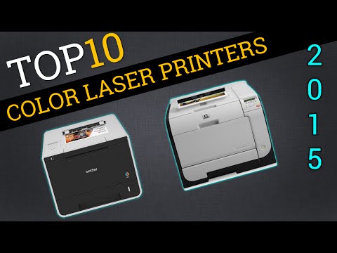 Top Ten Color Laser Printers 2015 | Best Color Laser Review