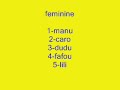 match feminine a st geli