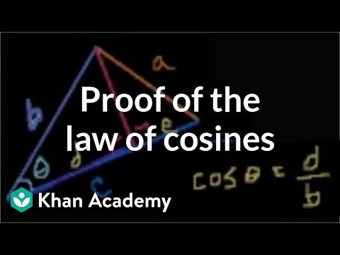 Law of cosines