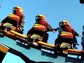 Scream Six Flags Magic Mountain Roller Coaster Raw Footage Scream Six Flags Magic Mountain Roller Coaster Raw Footage
