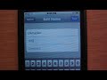 Create an offline To-Do list on your iTouch