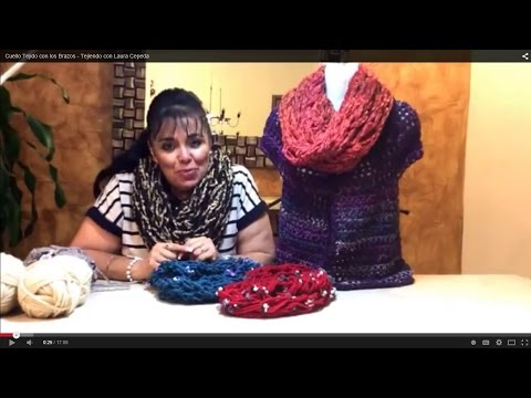 tejer cuellos - Dale Me Gusta a mi Página en Facebook https://www.facebook.com/tejiendoconlauracepeda.