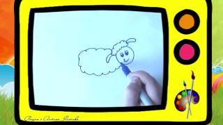 Как нарисовать овечку