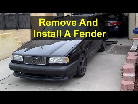 Front Fender Removal, Volvo 850 – Auto Repair Series