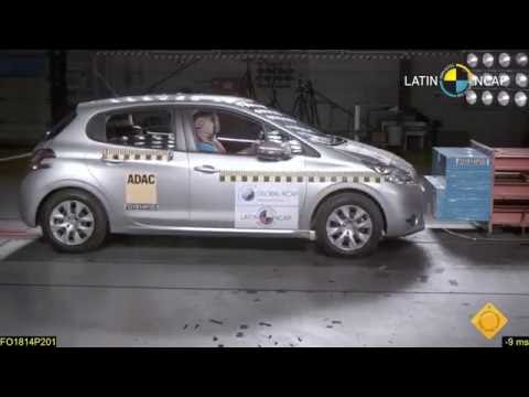 Pruebas Peugeot 208 en Latin NCAP 2016