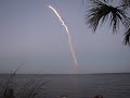 My incredible STS-119 Space Shuttle Launch video from near Titusville, FL at sunset on 3/15/09. The launch is just over a minute into the video. This is from about 12.1 miles away from the launch pad along the shoreline of the Indian River near titusville. Check out my 2nd video from the same spot with a handheld camera. :-)