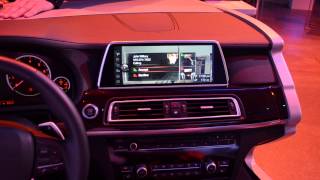 BMW yeni 7 Serisi dokunmasz multimedya sistemi