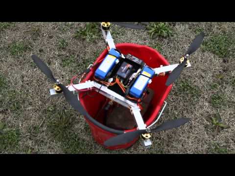 newsdrones.com - Test flight of the TVN tornado drone prototype while streaming video to our television. This will be one drone of many in a tornado-interceting quad copter