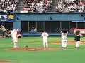 2008年3月15日 楽天とのオープン戦後の黒木知宏投手の引退セレモニーで行われた最後の挨拶