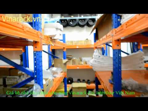 kệ phụ tùng - Interflour Việt Nam và Vinarack đưa vào sử dụng Giá kệ chứa phụ tùng spare parts shelving,kệ lưu trữ hồ sơ Long span shelves Vinarack thuộc dự án nâng cao kh...