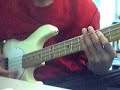 bass slapping exercise louis johnson style