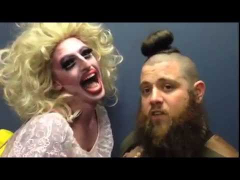 @BigAndMilky Spreads Her Legs Worldwide – Drag Queens Galore!