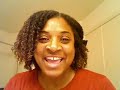 Hairstyle Ideas for Cooking Thanksgiving Dinner - 3rd Day Wash & Go Natural Curly Medium Length Hair