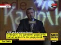 Recep Tayyip Erdogan 'dan Kapatma Ile Ilk Aciklamasi...