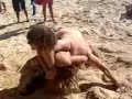 Beach fight Beach fight