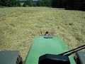 Fendt 260 und 208 beim Zetten Fendt 260 und 208 beim Zetten
