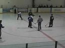 Yellowknife Mixed Broomball Final - First Overtime Period